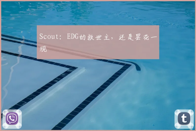 Scout:EDG的救世主,还是昙花一现